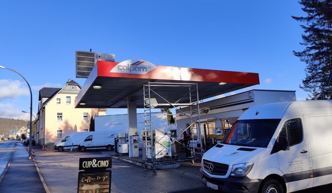 Calpam Express: Neue Tankstelle in Lauter-Bernsbach