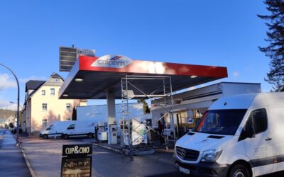 Calpam Express: Neue Tankstelle in Lauter-Bernsbach